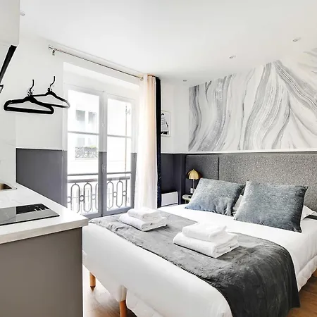 Modern For 2p With A C - Near Montmartre Apartment