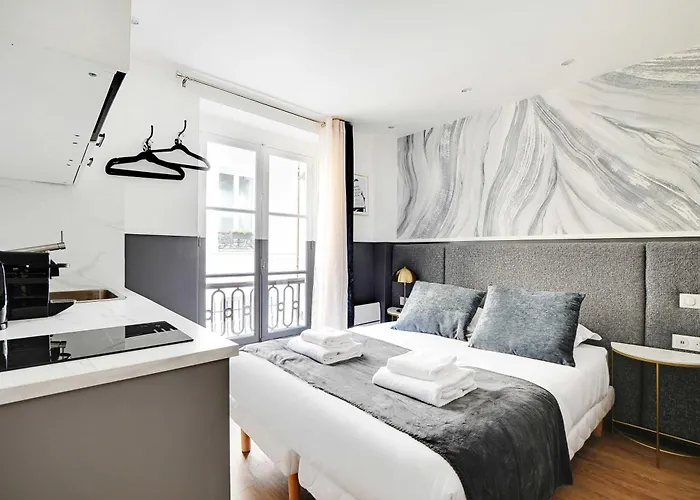 Modern For 2p With A C - Near Montmartre Apartment